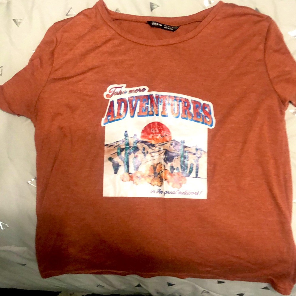 Cute Graphic Tee titled “Take More Adventures Im the the great Outdoors.”